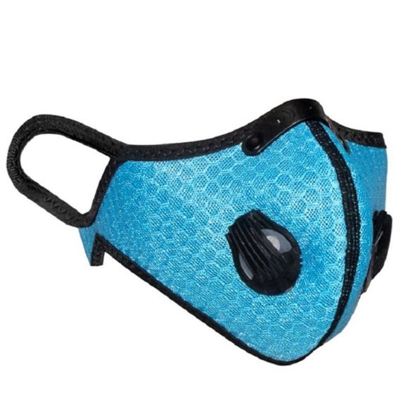 Unisex Reusable Sports Face Mask With Filter - Picture 2 of 13